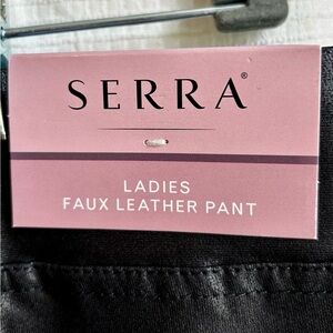 NWT Serra Faux Leather XL 16-18 Pants
